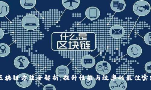 区块链方法全解析:提升性能与效率的最佳实践