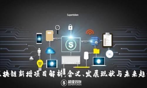 区块链新增项目解析:含义、发展现状与未来趋势